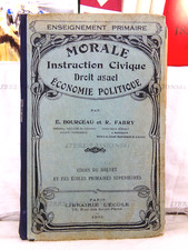 MORALE, INSTRUCTION CIVIQUE