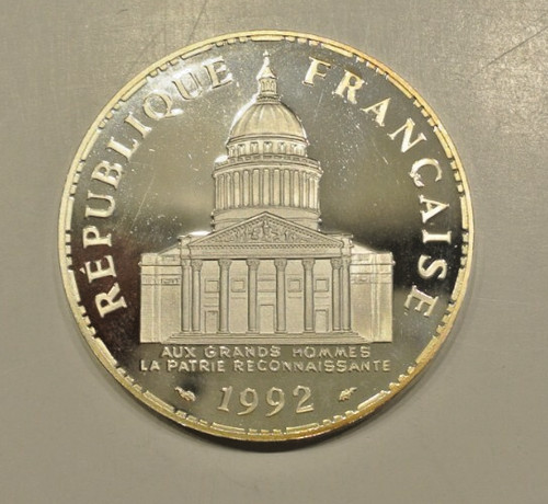 Monnaie france panthéon - monnaie,, france,