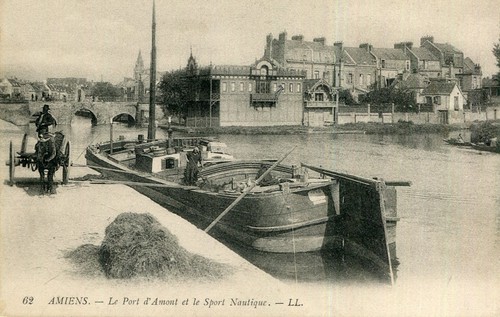 Carte amiens port amont - amiens, le