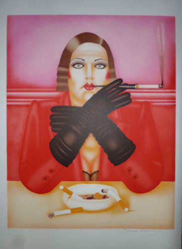 Shimon okshteyn lithographie - shimon,