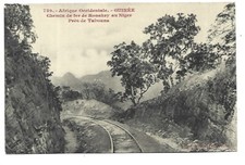 GUINEE  CHEMIN DE FER DE KONAKRY AU NIGER PRES DE TABOUNA