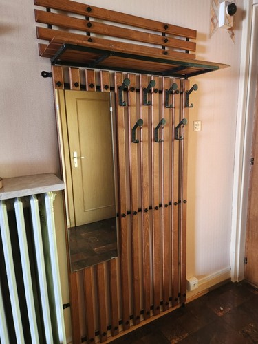 Porte manteau bois massif - porte-manteau,