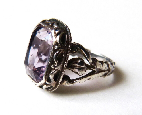 Bague ancienne argent massif