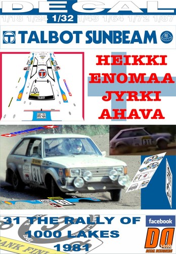 Decal talbot sunbeam lotus - sunbeam,