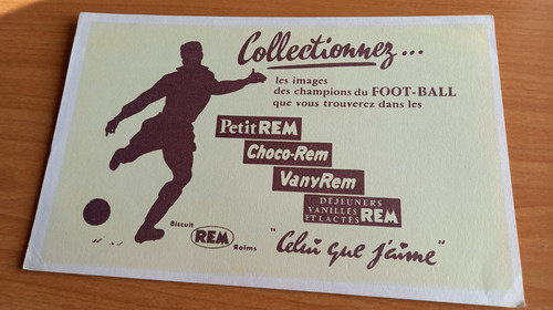 Buvard biscuits rem reims le - ,