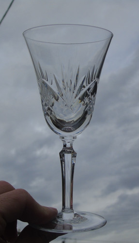 Verre eau cristal - verre,