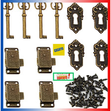 4 Serrures Antiques pour