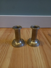 PAIRE DE BOUGEOIRS bout de table/toilette   Epoque LOUIS XVI Fin XVIIIe  