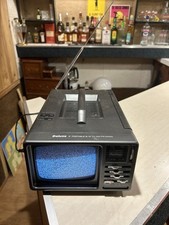 Ancien Poste TV Récepteur + Radio de luxe 5’ Réf FC-2000 Vintage #B922