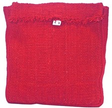 Red Blue or Green Hemp Cross Body Messenger Shoulder Bags