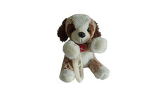 Doudou peluche chien St Bernard Val Thorens