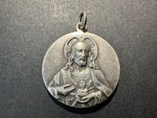 Médaille religieuse du Sacré Coeur de Jésus-Ref 162