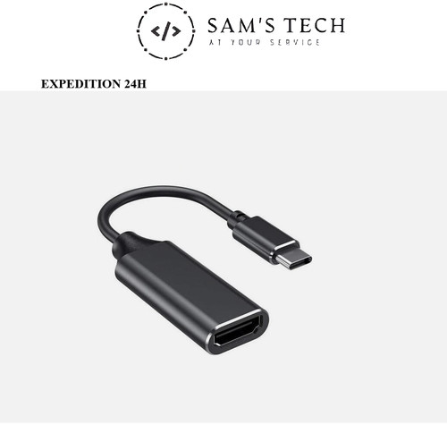 Adaptateur usb vers hdmi 4k - usb-c,