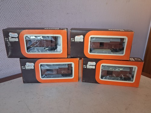 Lot wagons marchandise - 4,