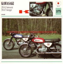 KAWASAKI A1 250 Samourai et A7