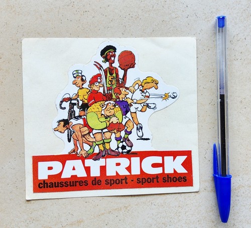 Autocollant vintage patrick - autocollant,