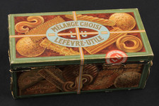 Ancienne Boîte Tôle Biscuits