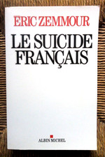 Livre Le Suicide français de Eric Zemmour