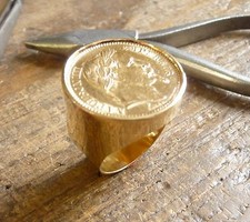 Chevalière or 18 KT ronde