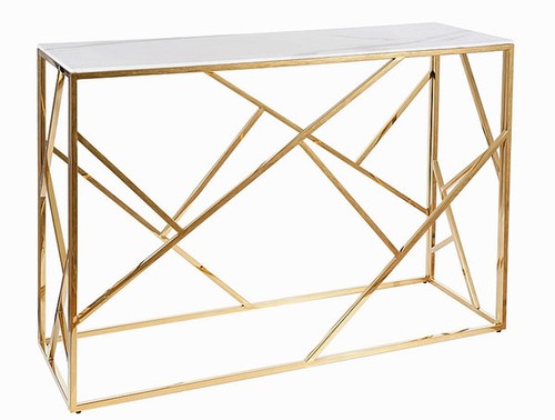 Table console verre - en,