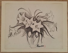 TOURTE Suzanne. [Nature morte]. XXème-DESSIN