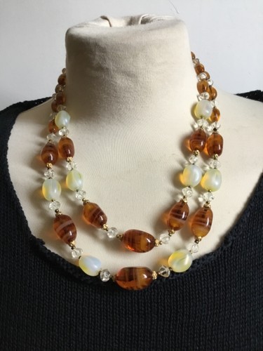 Ancien collier double rang
