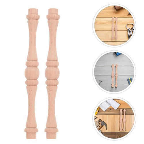 Pcs fuseaux bois pour - pcs, en