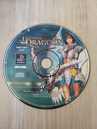 Legend the dragoon disc - of,