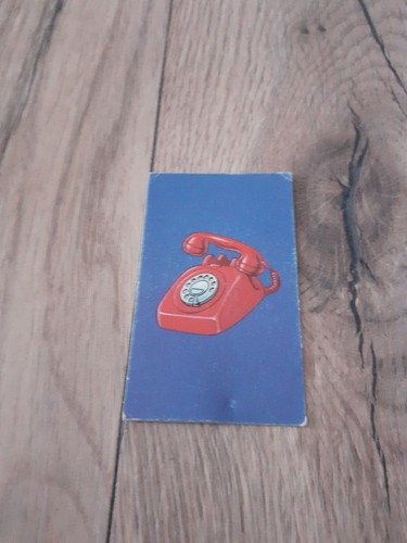 Carte pour jeu reveille pas - carte,
