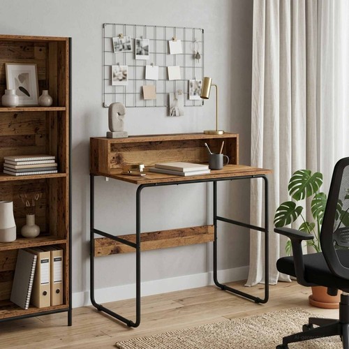 Bureau avec rangement bois - avec,