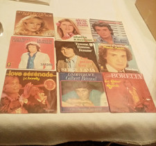 9 disques 45 t années 70