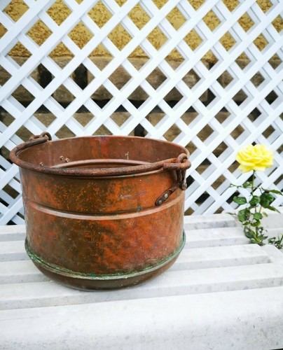 Ancien chaudron marmite - ancien,