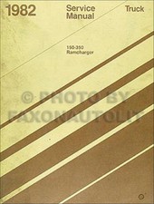 1982 Dodge Pickup Camion