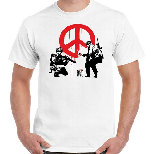 Banksy shirt paix - banksy, symbole