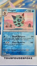ONIGLALI 120PV 052/167 - NEUF - UNCO REVERSE - CARTE POKEMON