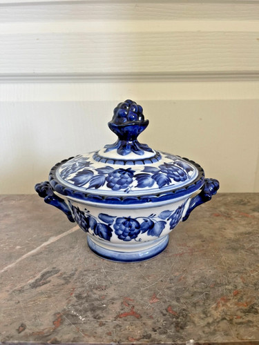 Ancien pot bonbonnière - ancien,