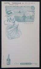 Menu HOTEL TERMINUS Arnay-Le-Duc GOLF Liqueur Suprême Fécamp Maurice Millière 4