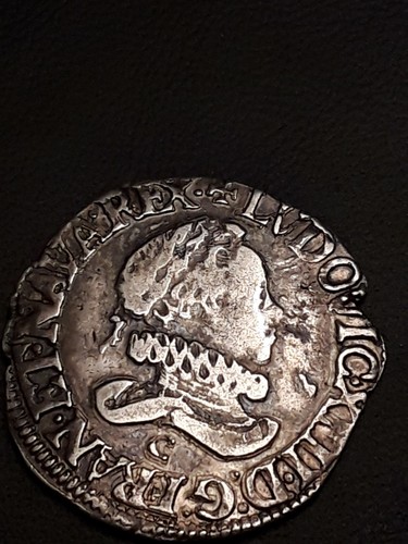 Franc argent louis xiii - franc,