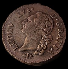 Louis XVI  Sol 1790 D