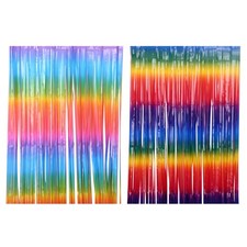  2pcs rideaux de disposition