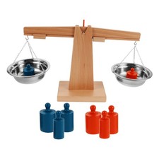  1 Ensemble de balance en bois
