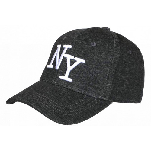 Casquette noire chiné - ny,