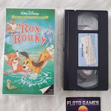 VHS D'Origine FR : Rox et Rouky  Walt Disney les Grands Classiques - Floto Games