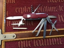 couteau WENGER WENGERINOX SAK MASTER SPORTSMAN 57/62 ancien antique knife messer