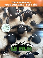 Affiche cinéma SHAUN LE MOUTON 40x60cm Poster / Aardman / SHAUN THE SHEEP MOVIE