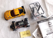 Kyosho dNaNo Chevrolet Corvette C6-R No.63 Body & FX-101 Chassis SET MINT