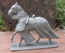 MOKAREX CAVALERIE  MOYEN-AGE / FIGURINE CHEVAL DUC DE  LA TREMOUILLE