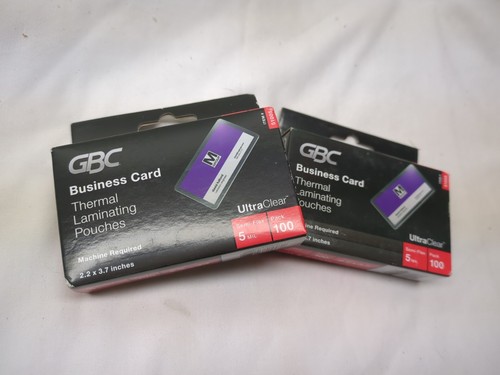 Gbc business card ultraclear - gbc,