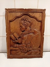 Panneau De Bois Sculpté