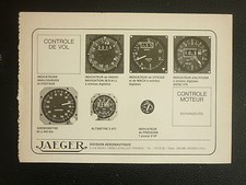 7/1977 PUB JAEGER ALTIMETRE INSTRUMENTS RADIO-NAVIGATION / FILTRES SOFRANCE AD